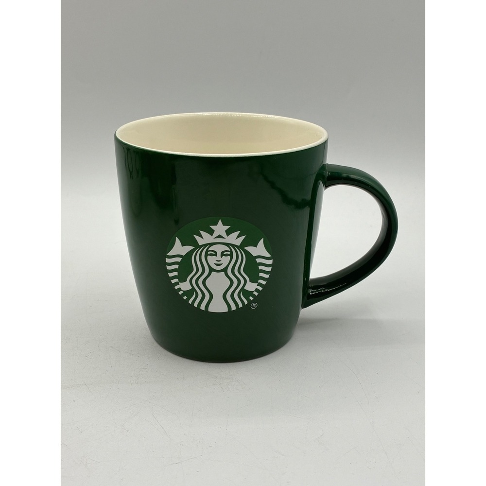 Starbucks Coffee Mug 12oz Dark Green Siren Logo Ceramic Cup 2020